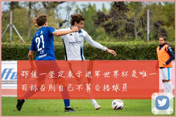 邵佳一坚定表示进军世界杯是唯一目标否则自己不算合格球员